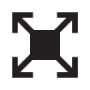 Validate Icon
Black square in the center with arrows pointing outward in four directions (up, down, left, right). Suggests confirming accuracy and expanding insights through testing.